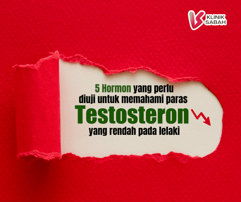 Hormon yang perlu diuji untuk memahami paras Testosteron yang rendah pada lelaki